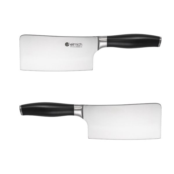 Bộ dao inox Elmich  7 món (4 dao, 1 kéo, 1 thanh mài dao, 1 giá để dao) EL3800
