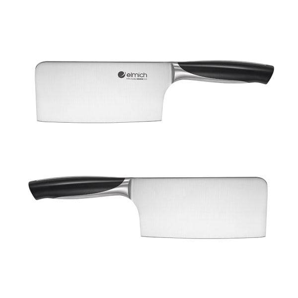 Bộ dao inox Elmich  6 món EL3801 (4 dao, 1 kéo, 1 giá để dao)