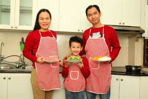 2 bức ảnh nhận giải ‘Gia đình vui khỏe -Bữa ăn an toàn’