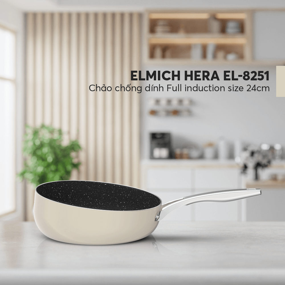 Chảo chống dính Full induction Elmich Hera EL8251 size 24cm