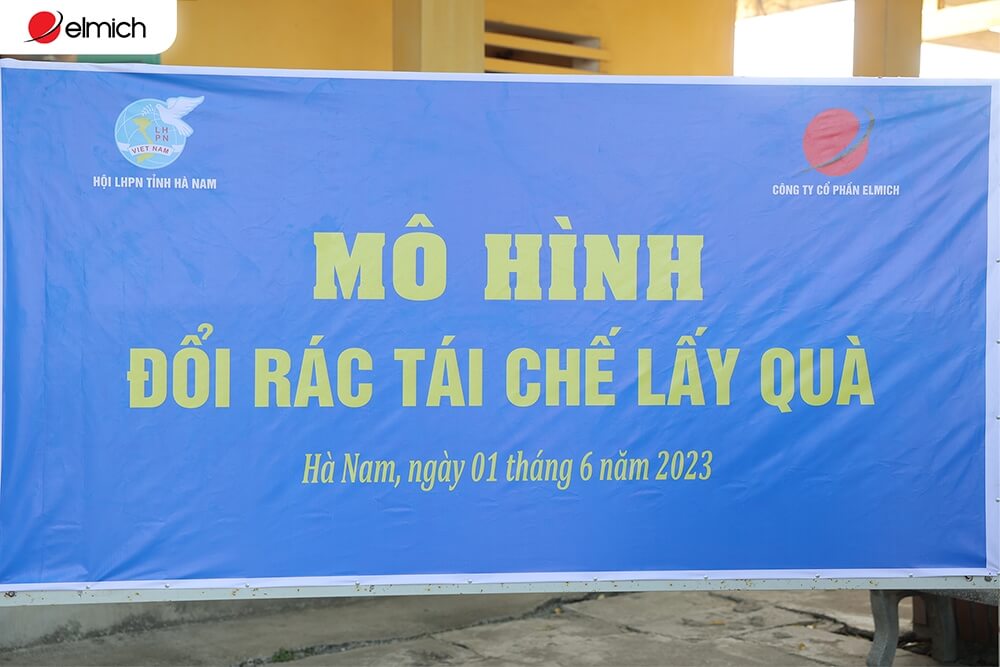 Đổi rác lấy quà – Cùng Elmich bảo vệ Trái đất, chống ô nhiễm rác thải nhựa