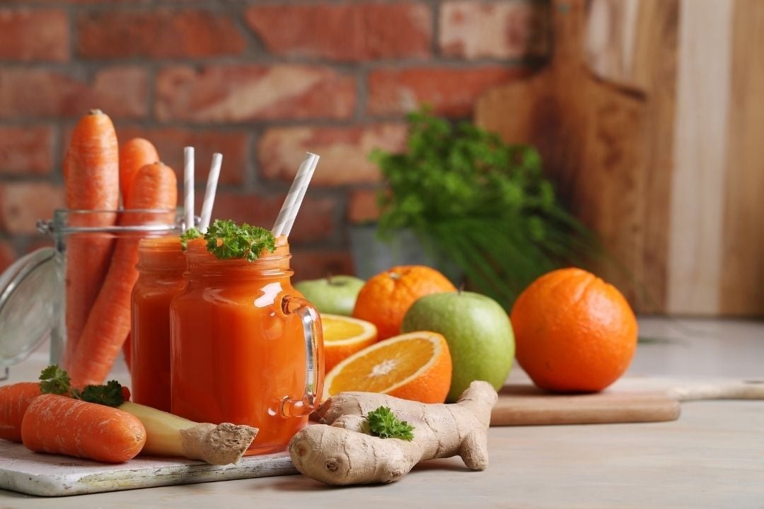 Công dụng và Cách làm nước ép cam cà rốt tại nhà
