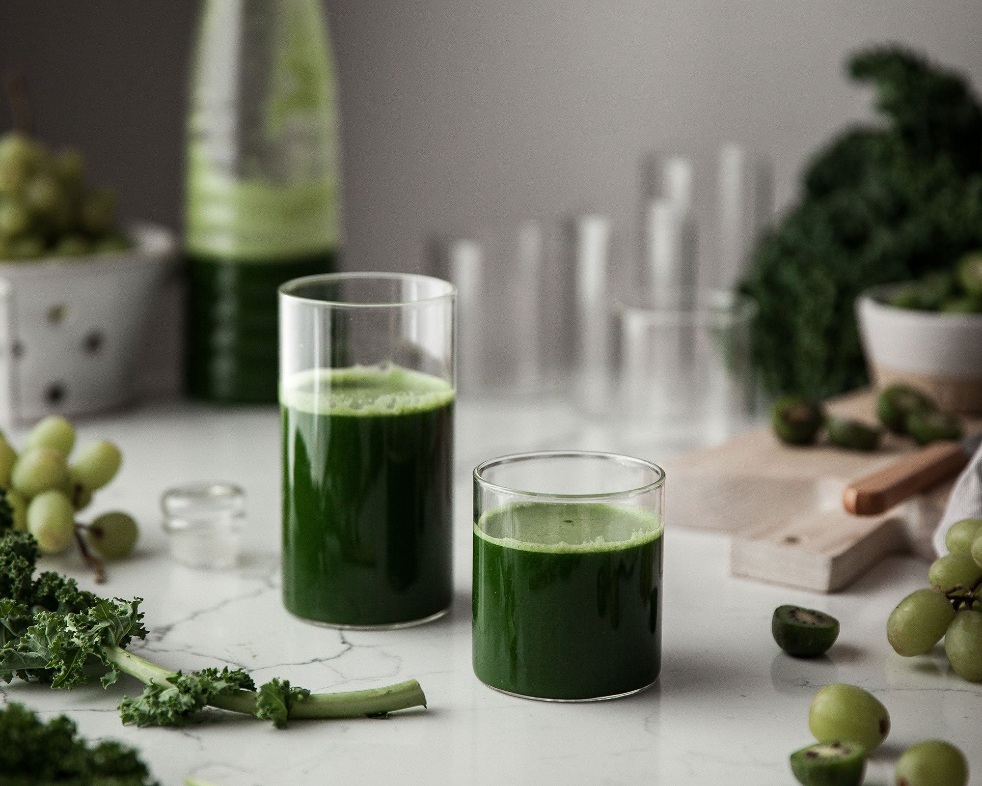 Công thức sinh tố cải kale – Giảm 3-5 cân dáng xinh đón Tết