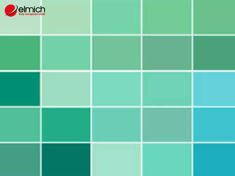 Hình 4: Màu xanh ngọc cũng là màu sắc phù hợp