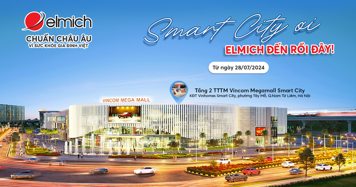 Khai trương showroom Elmich tại Vincom Mega Mall Smart City