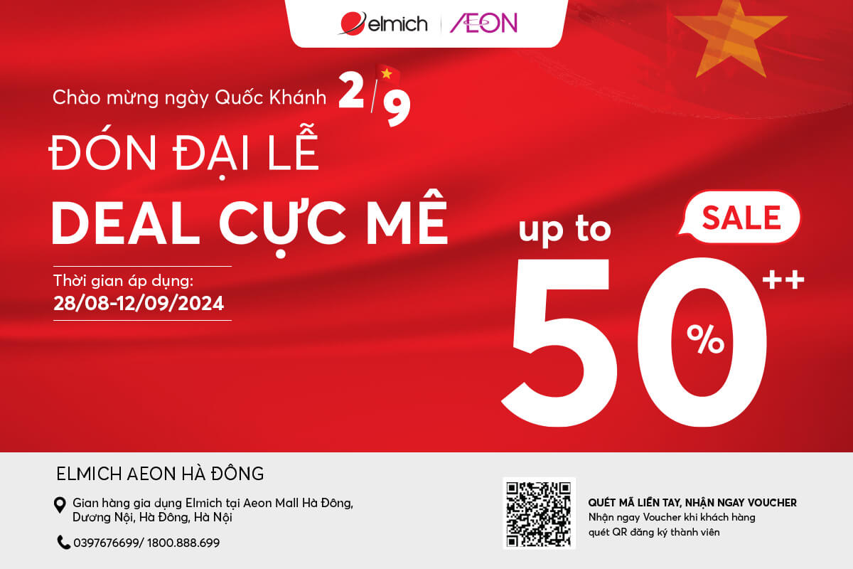 [Elmich x Aeon Hà Đông]: ĐÓN ĐẠI LỄ – DEAL CỰC MÊ