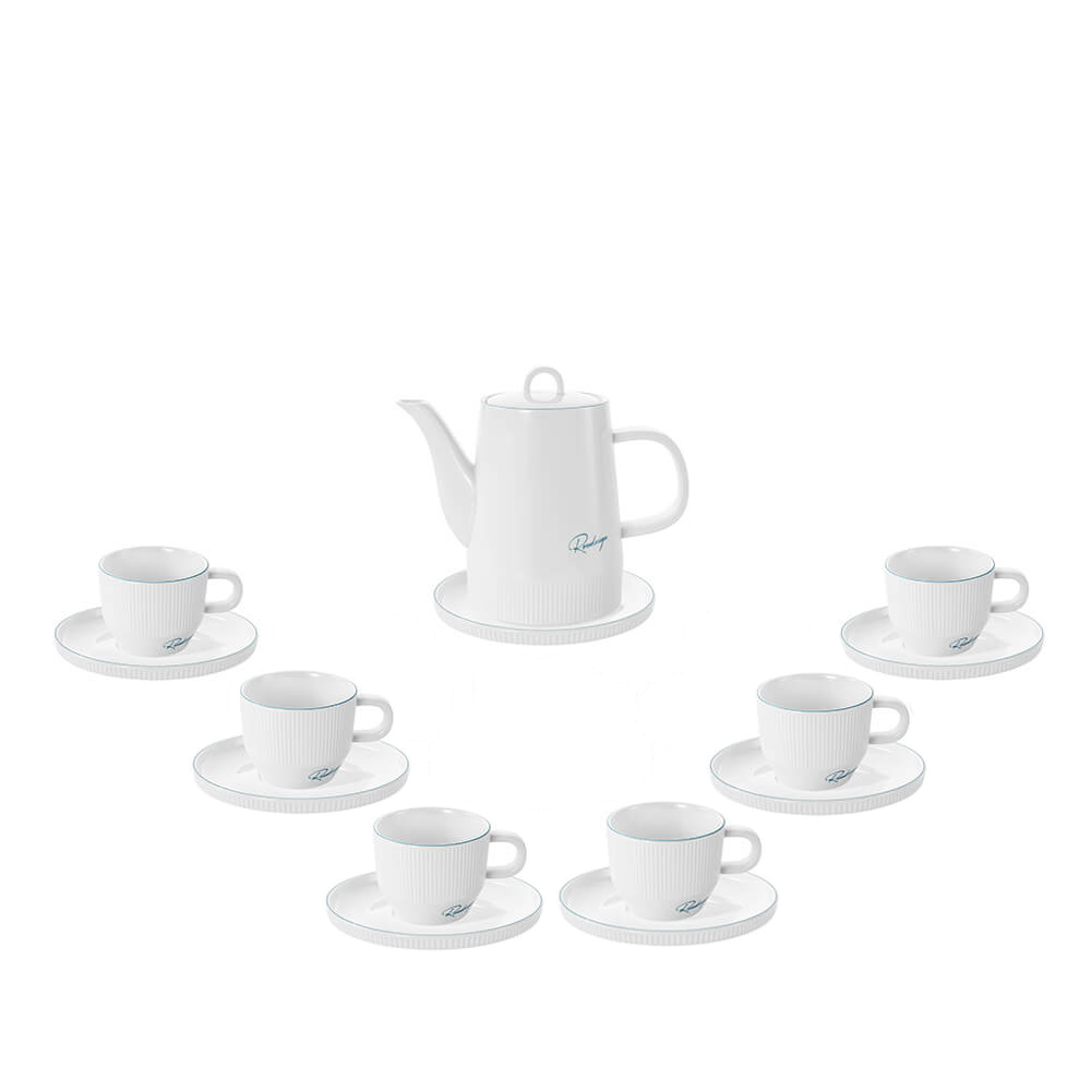 Bộ bình trà 1.2L bằng sứ Elmich RoseDesign EL-0216