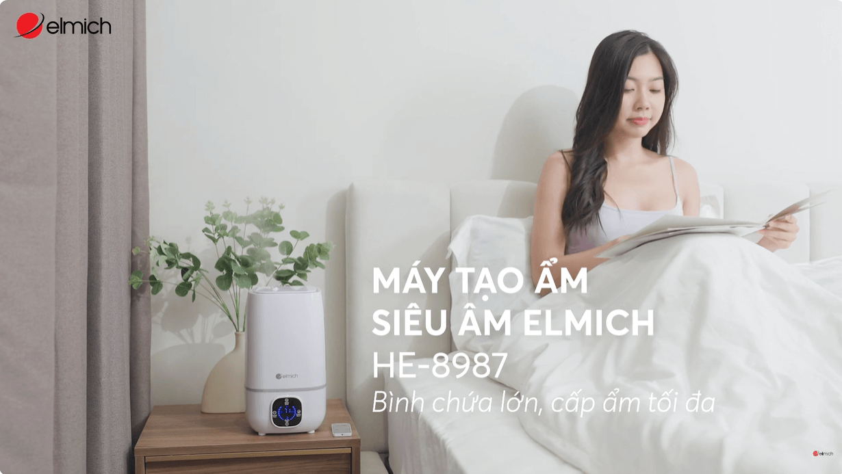 Hướng dẫn sử dụng Máy tạo ẩm Elmich HE-8987