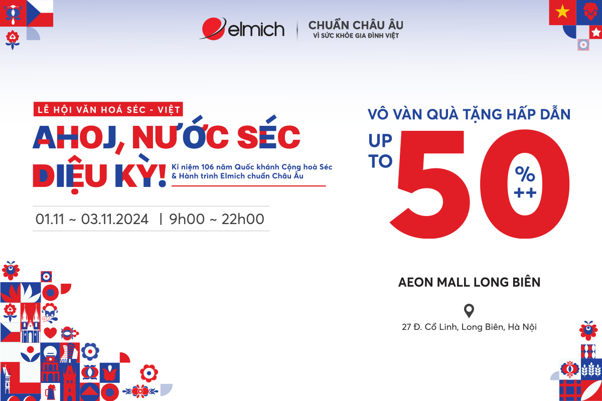 [ELMICH x AEON LONG BIÊN] RỘN RÀNG LỄ HỘI – TƯNG BỪNG SĂN SALE