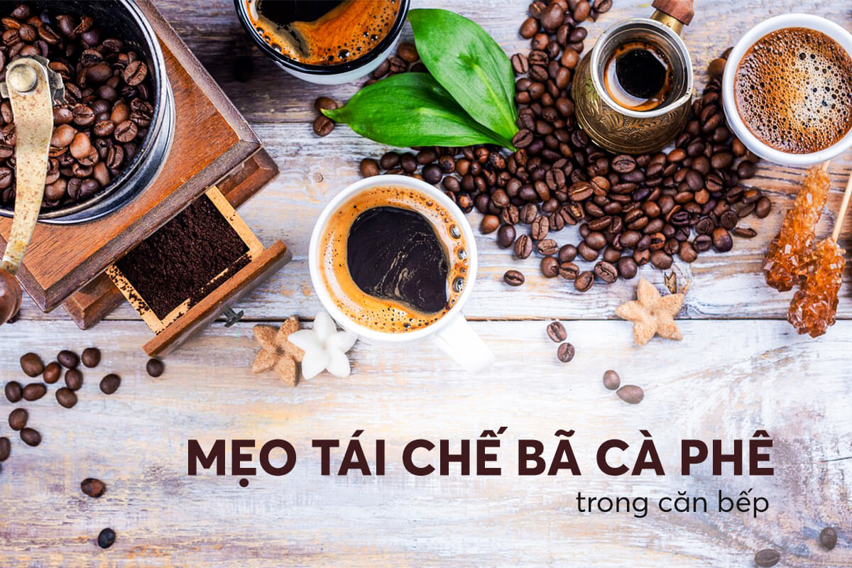 Mẹo tái chế bã cà phê trong căn bếp: Tiết kiệm và bảo vệ môi trường