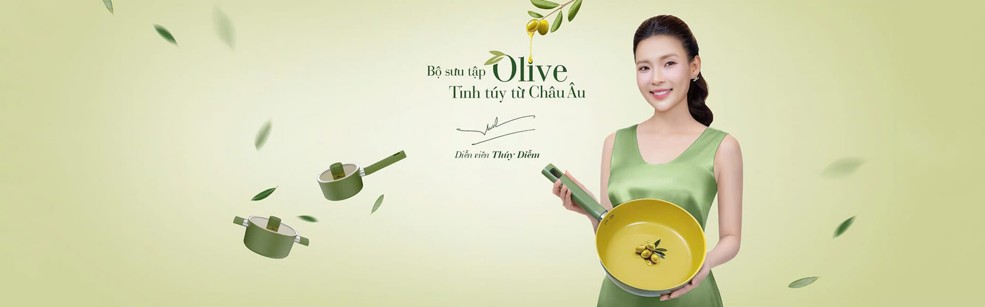 Olive Banner Pc