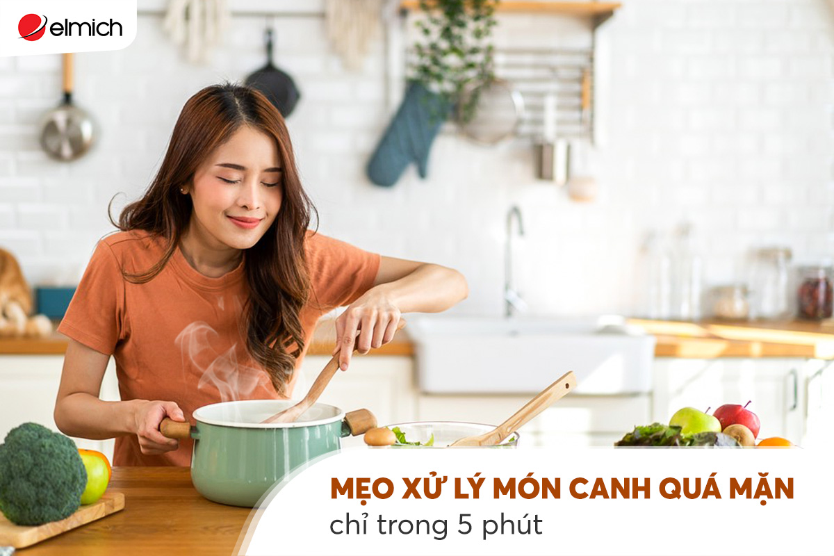 Mẹo xử lý món canh quá mặn chỉ trong 5 phút