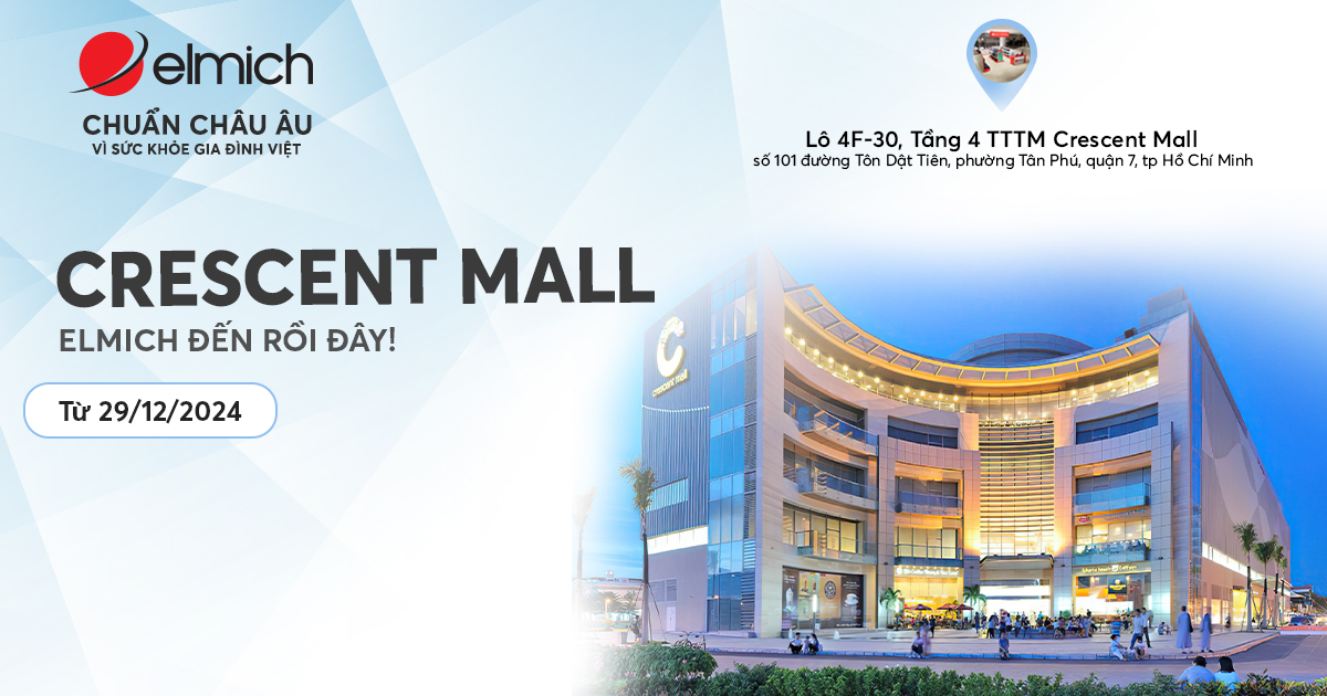 [Elmich x Crescent Mall] Ưu đãi tưng bừng – Chào mừng khai trương