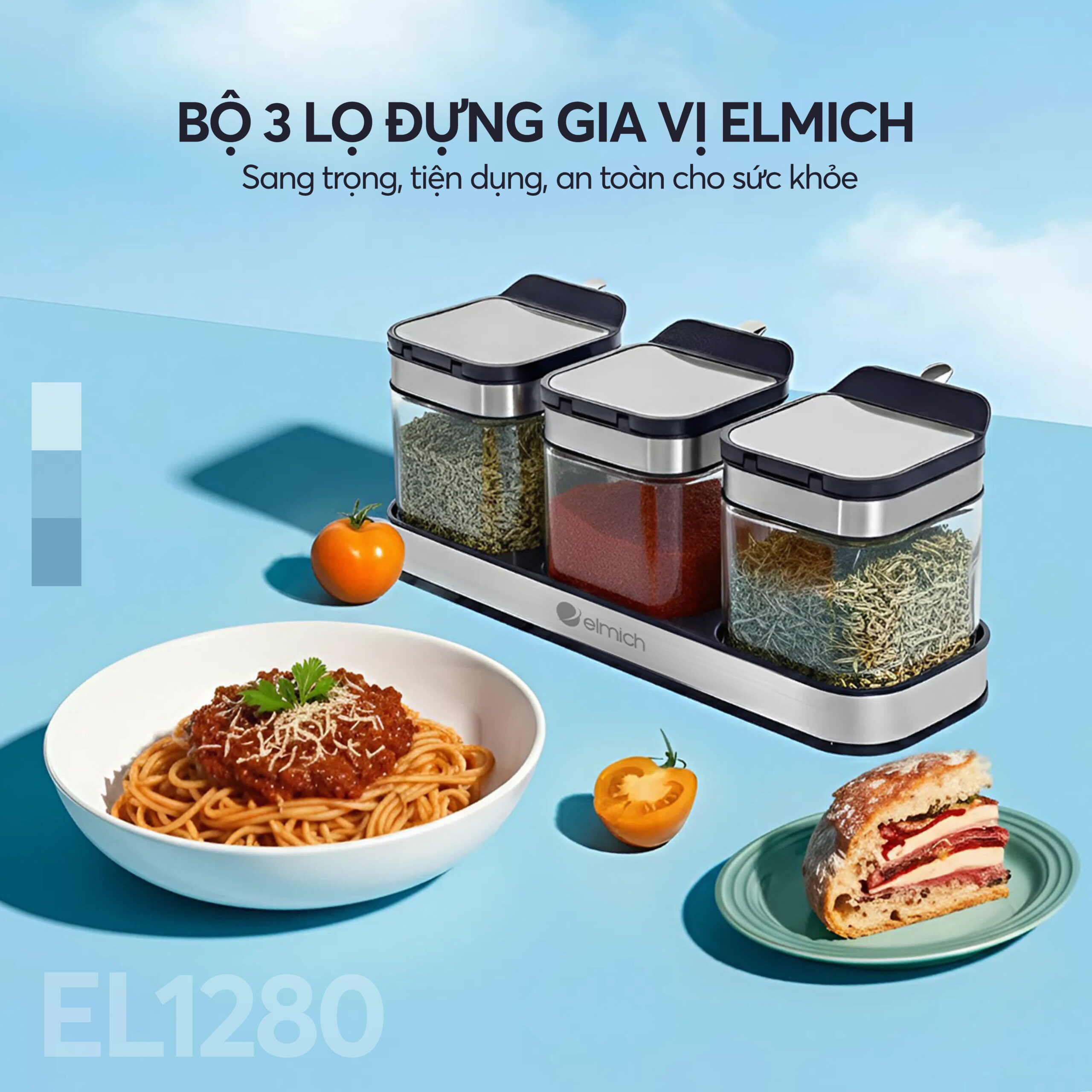 El1280 Lọ đựng Gia Vị 01