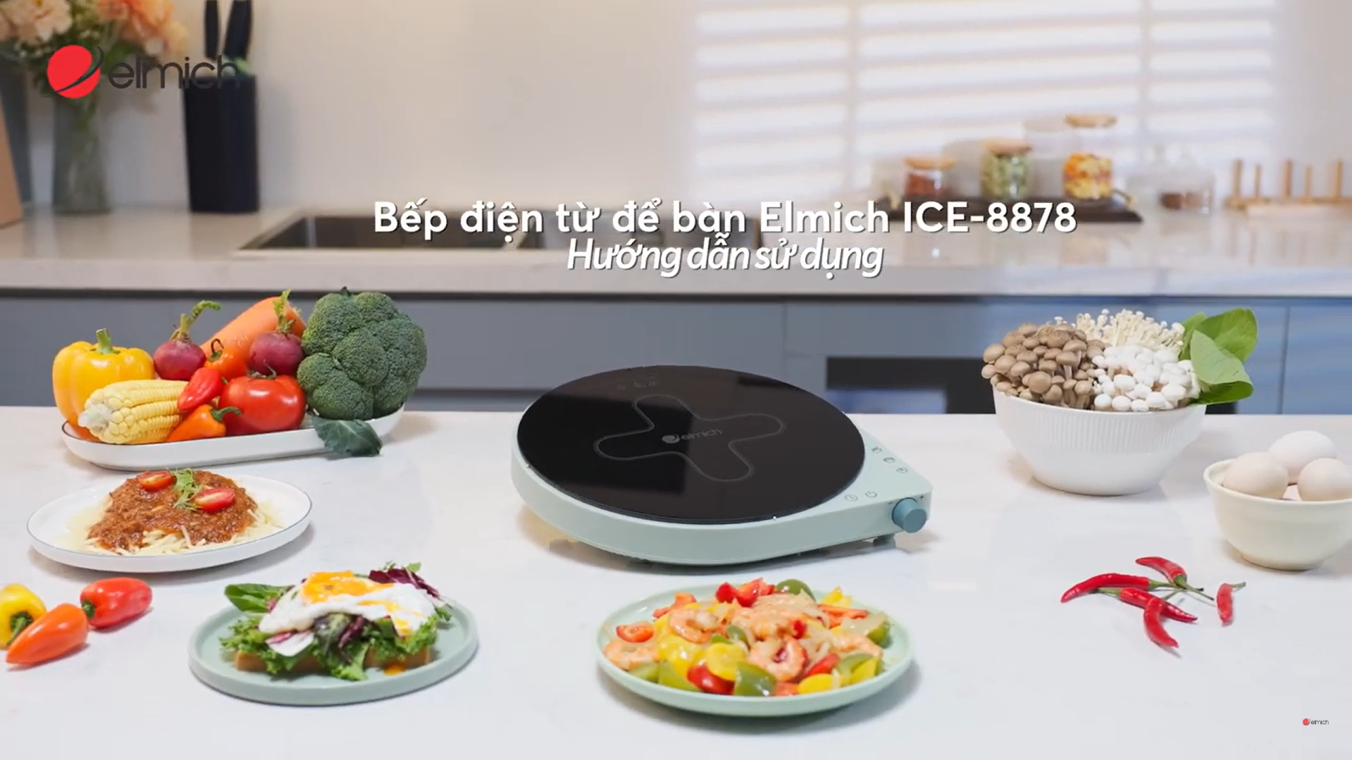 Hướng dẫn sử dụng bếp điện từ đơn Elmich ICE 8878