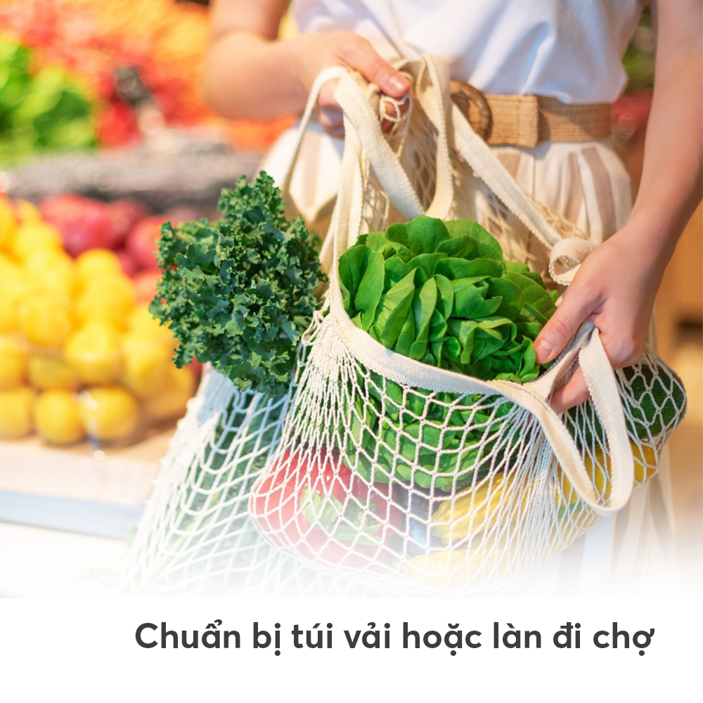 Sống Xanh Khi đi Chợ 02