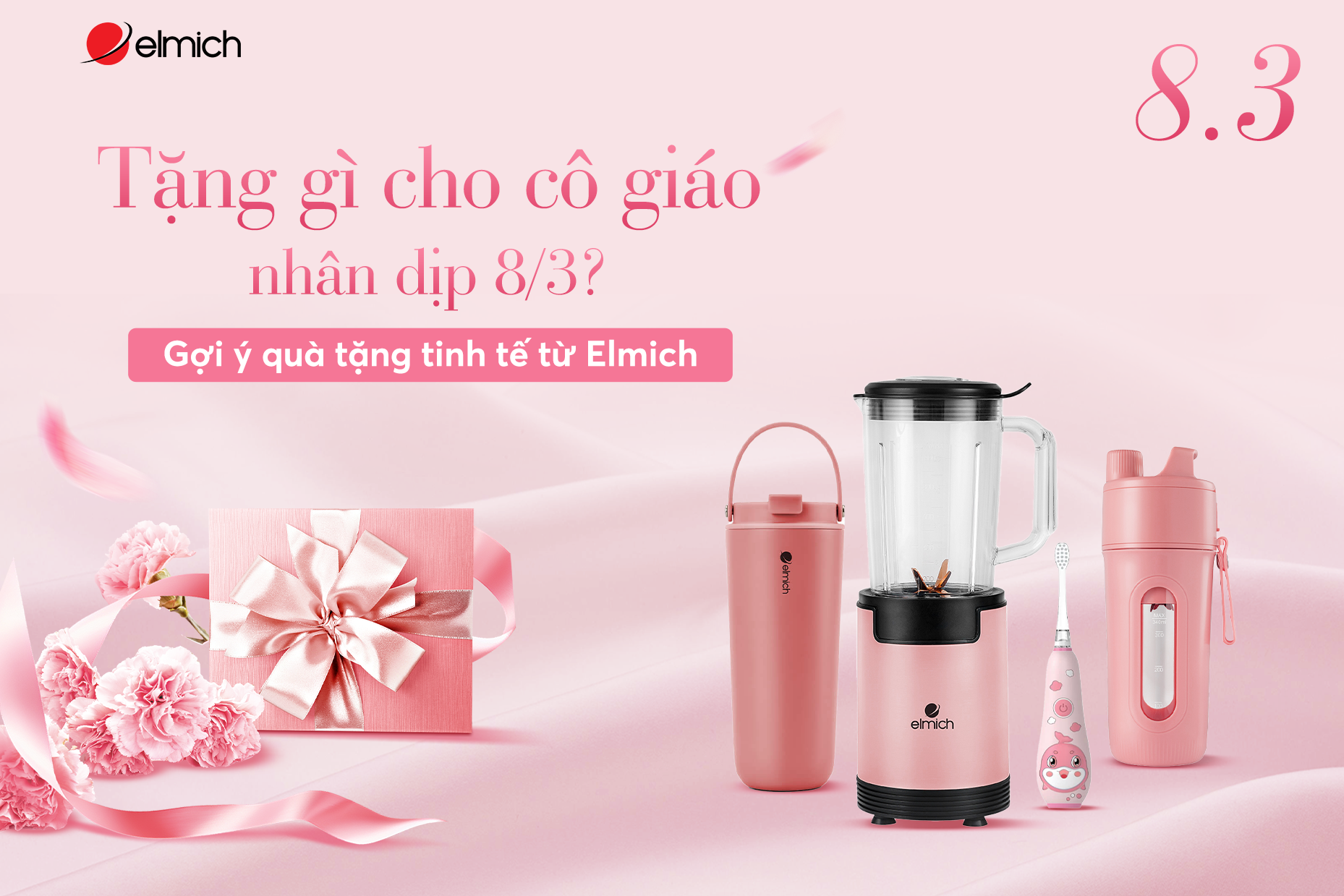 Tặng gì cho cô giáo nhân dịp 8/3? Gợi ý quà tặng tinh tế từ Elmich