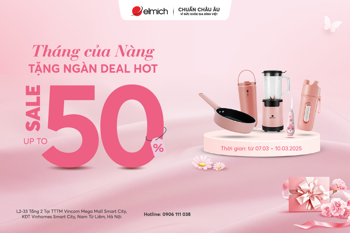 [Smart City] THÁNG CỦA NÀNG, TẶNG NGÀN DEAL HOT