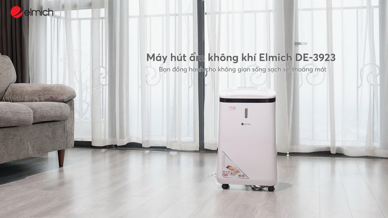 Hướng dẫn sử dụng Máy hút ẩm không khí Elmich DE-3923 (20L)