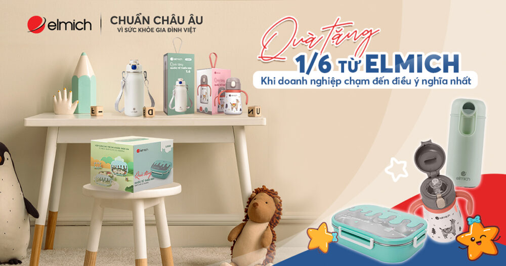 Quà tặng 1/6 từ Elmich – Khi doanh nghiệp chạm đến điều ý nghĩa nhất
