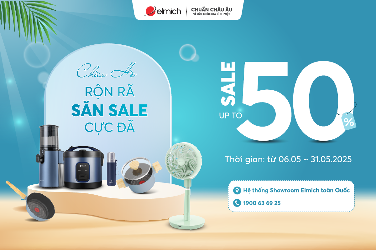 [Showroom Elmich toàn quốc] Chào hè rộn rã – Săn sale cực đã