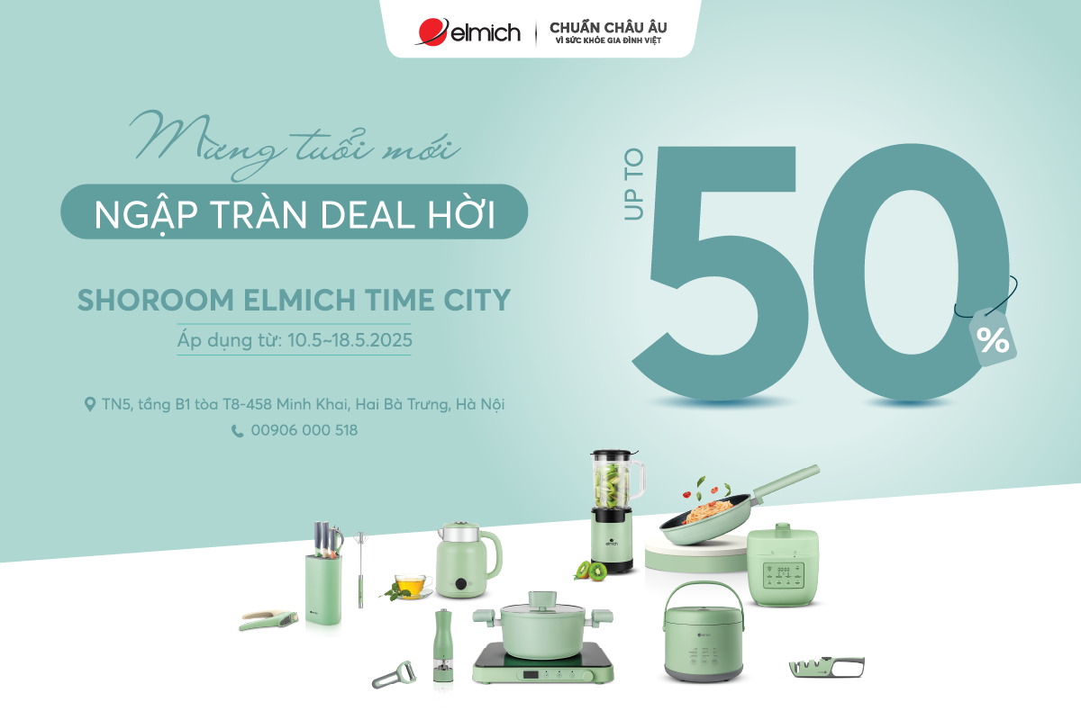 [Time City] Mừng tuổi mới – Ngập tràn deal hời