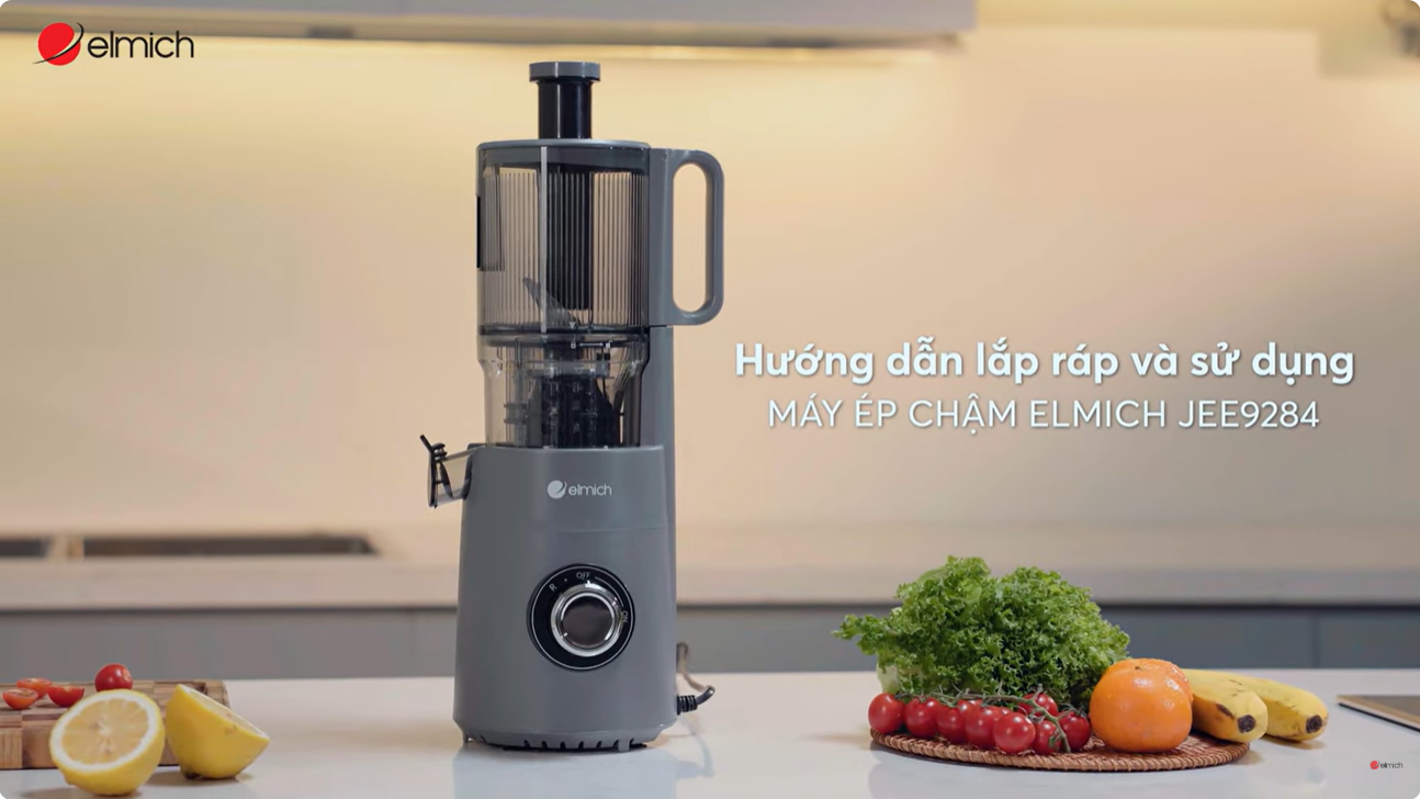 Hướng dẫn sử dụng Máy ép chậm Elmich JEE9284