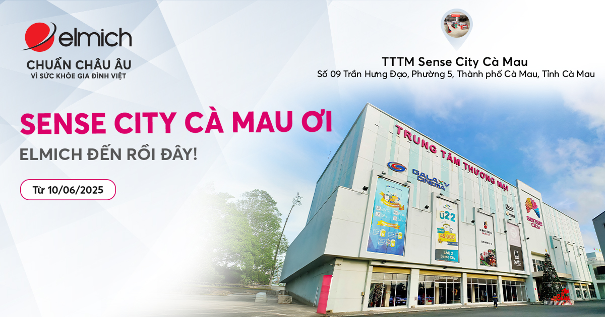 [Elmich x Sense City Cà Mau] Khai trương rộn ràng – Rinh ngàn ưu đãi