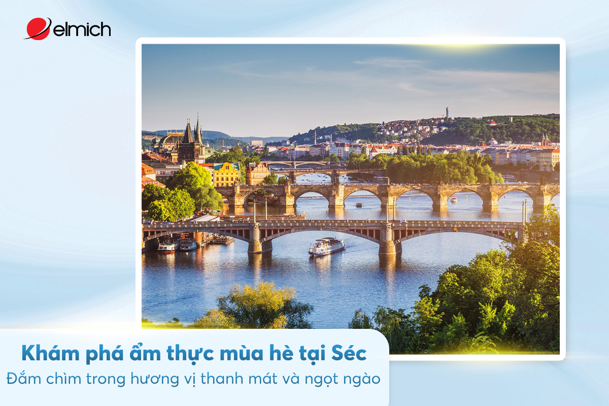 Khám phá ẩm thực mùa hè tại Séc: Đắm chìm trong hương vị thanh mát và ngọt ngào