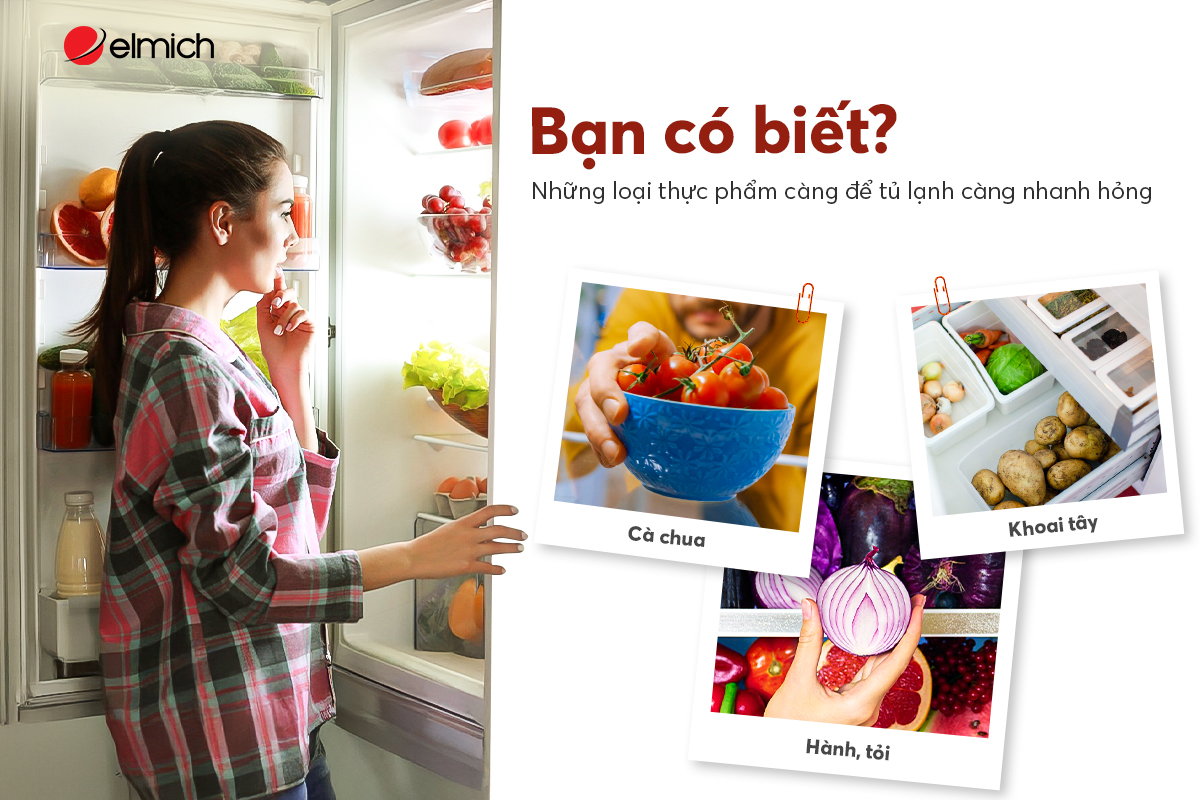 Những loại thực phẩm càng để tủ lạnh càng nhanh hỏng – bạn có biết?