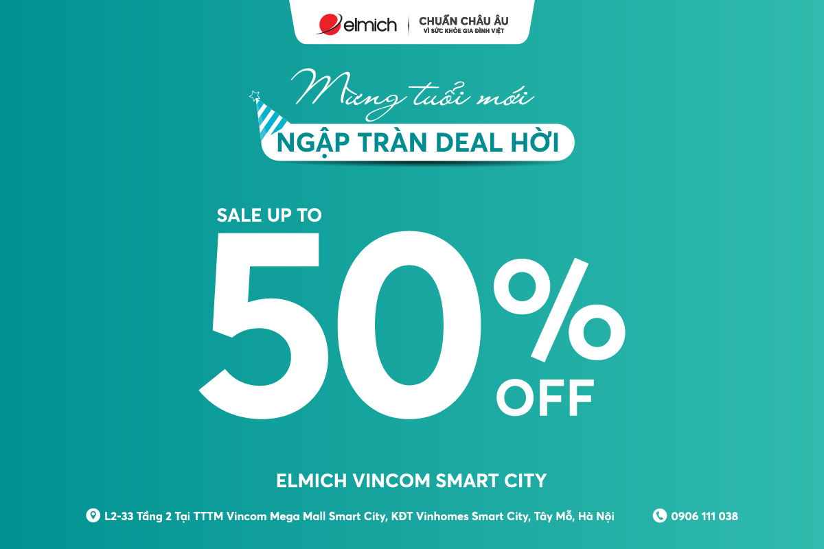 [Showroom Vincom Smart City] MỪNG TUỔI MỚI – NGẬP TRÀN DEAL HỜI