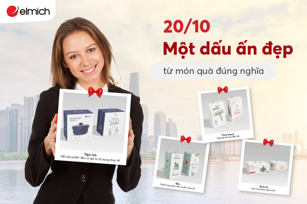 20/10 – Một dấu ấn đẹp từ món quà đúng nghĩa