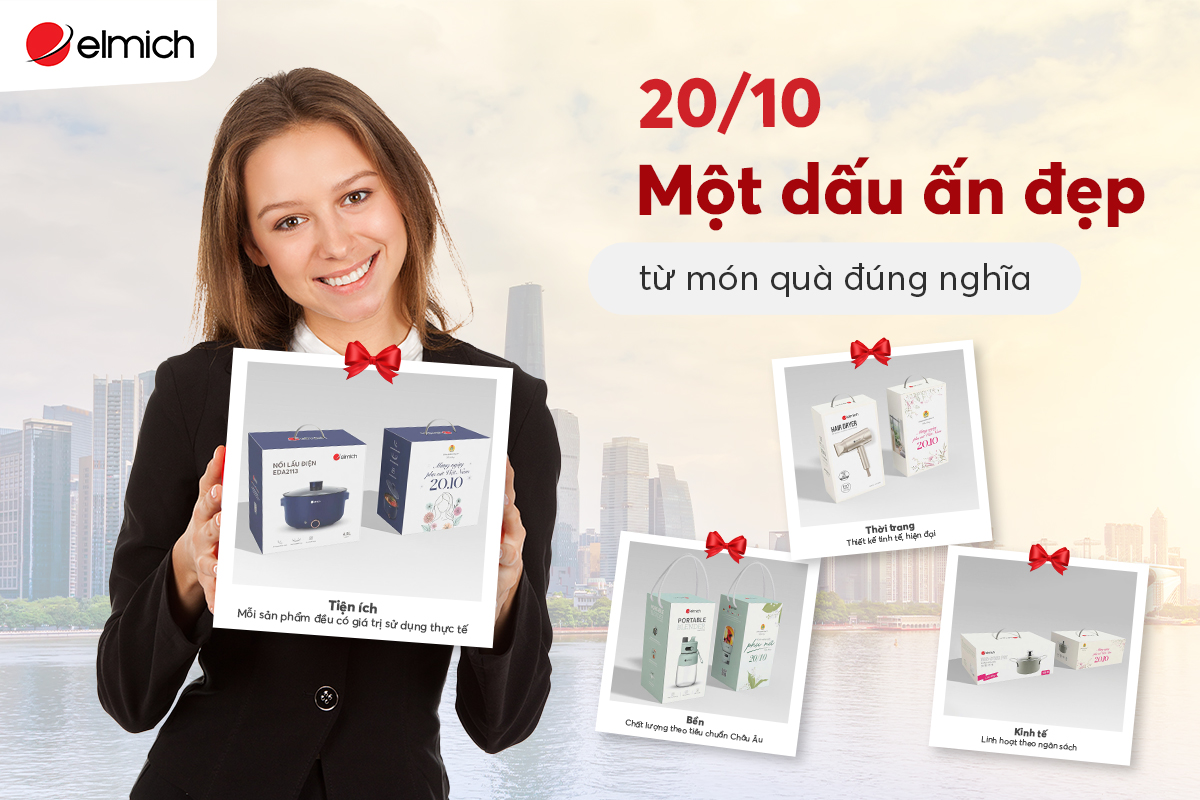 20/10 – Một dấu ấn đẹp từ món quà đúng nghĩa