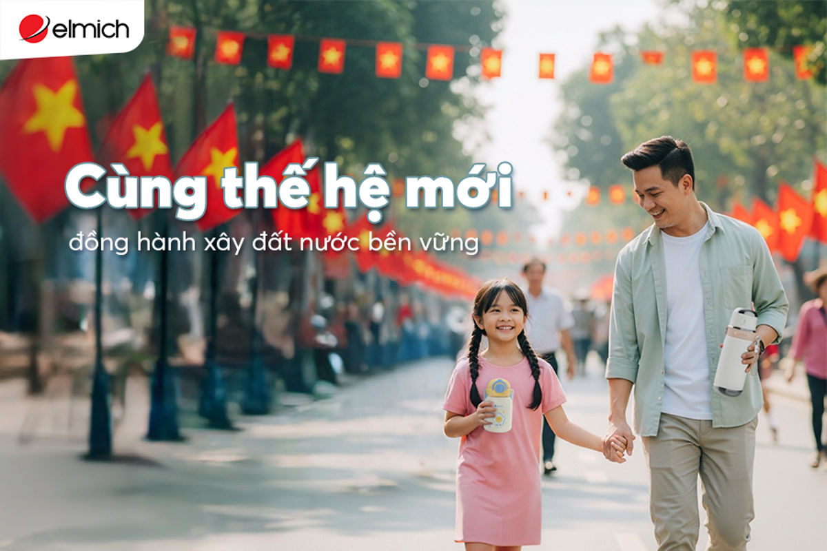 Sống bền vững, giữ nhiệt cho hành trình cùng thế hệ mới nhân ngày Quốc Khánh 2/9