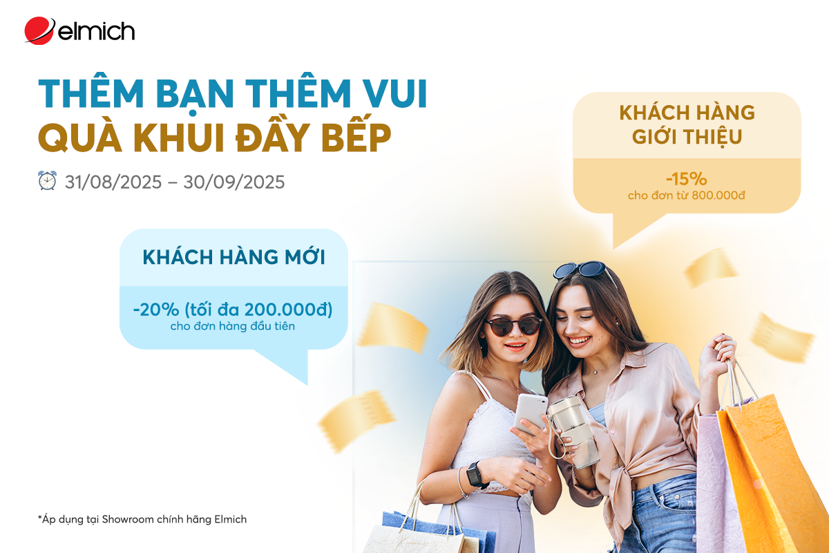 Thêm bạn thêm vui – Quà khui đầy bếp