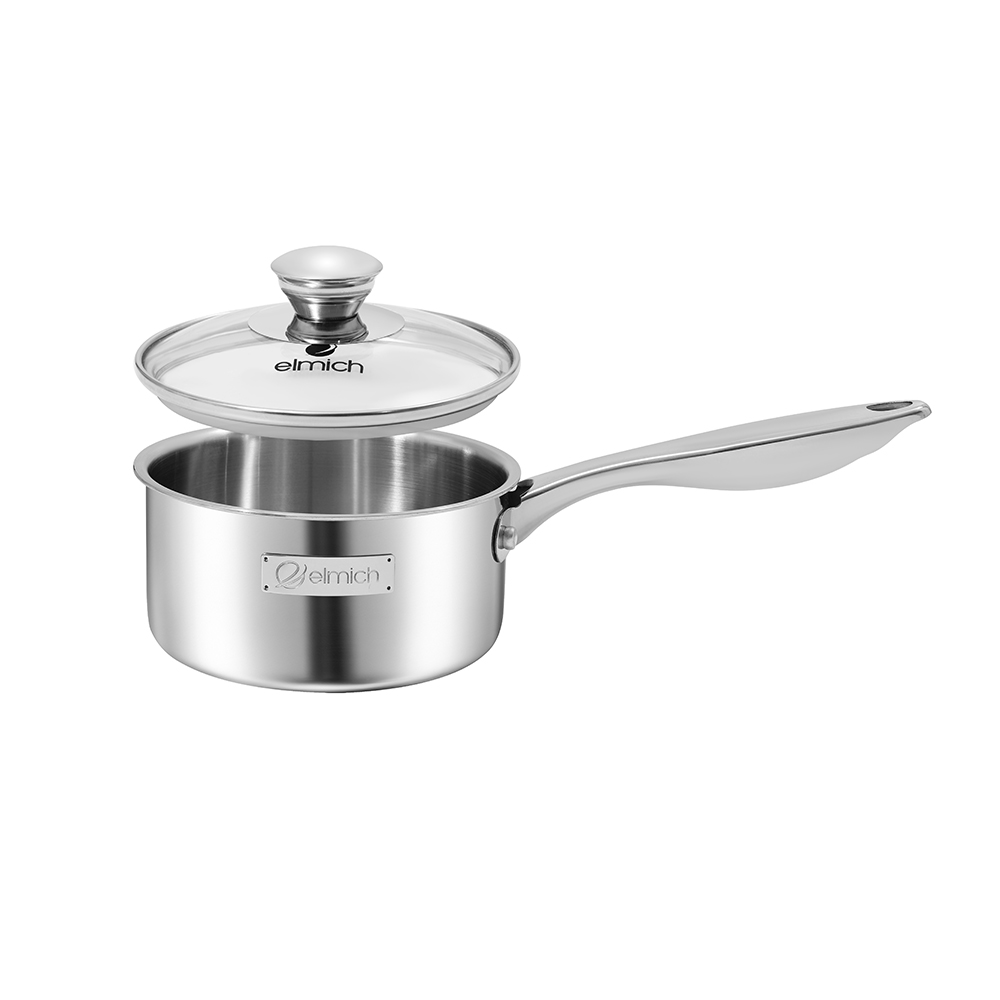 Quánh inox liền khối Elmich Trimax Napoli EL2538IN14 size 14cm