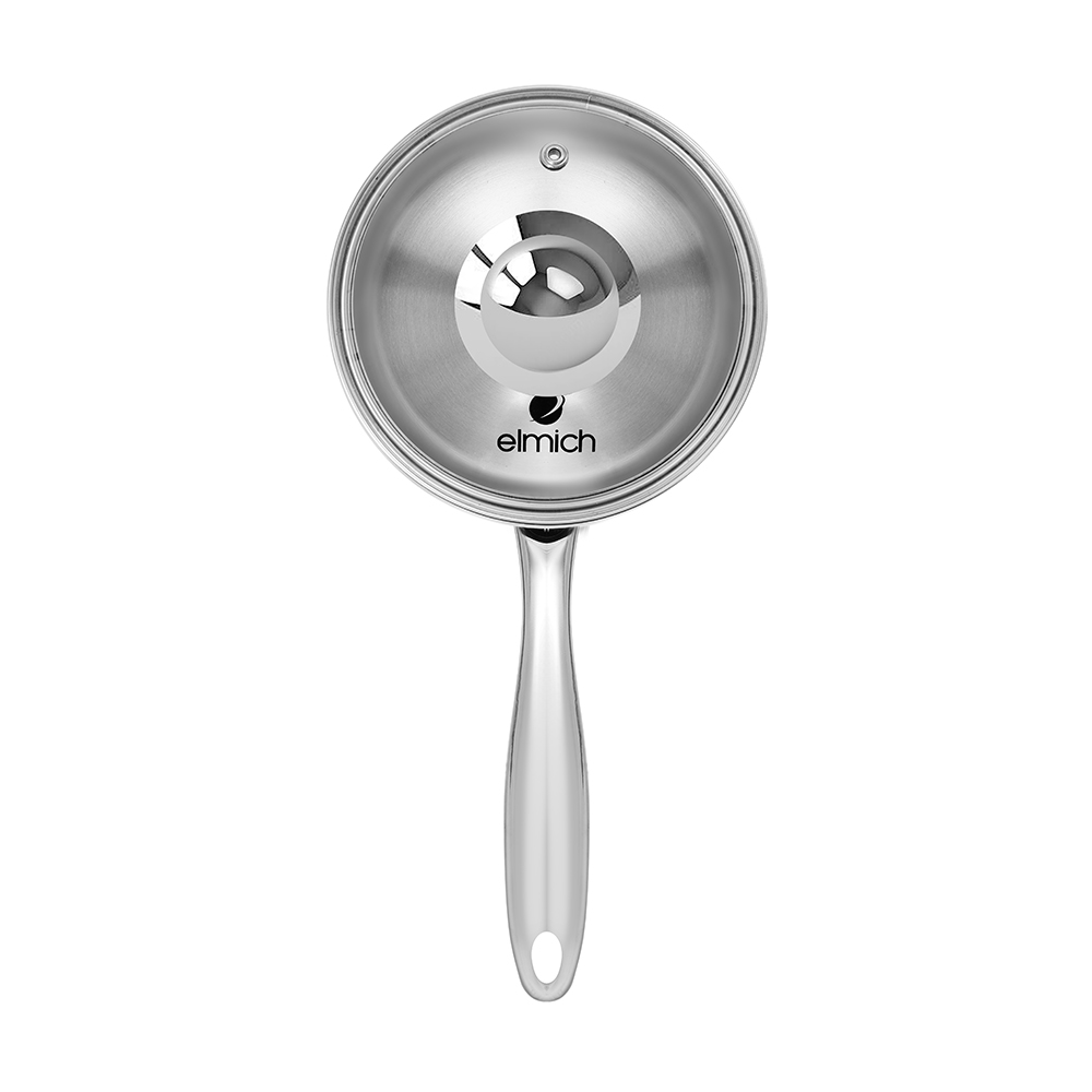 Quánh inox liền khối Elmich Trimax Napoli EL2538IN14 size 14cm