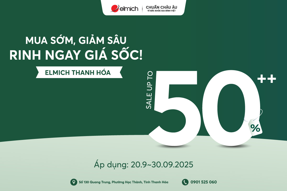 [ELMICH THANH HÓA] Mua sớm giảm sâu – Rinh ngay giá sốc
