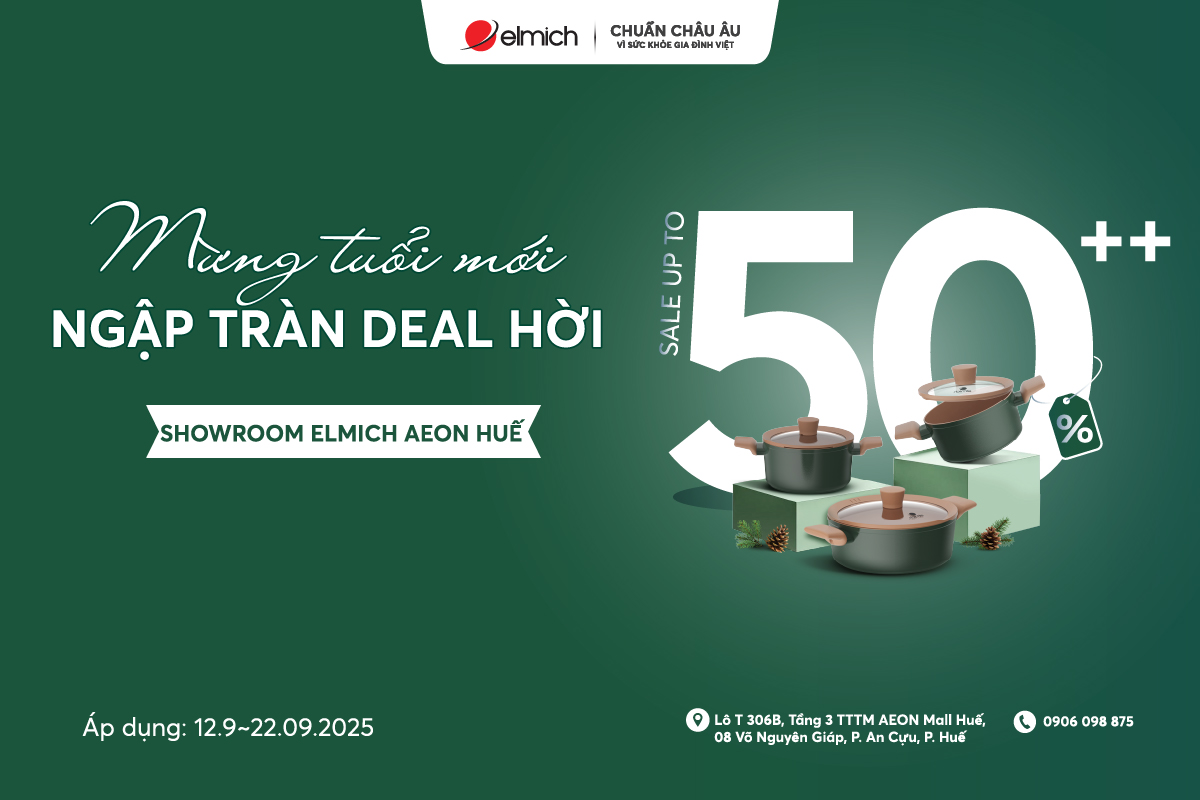 [ELMICH AEON HUẾ] Mừng sinh nhật hoành tráng – Săn deal có 1-0-2