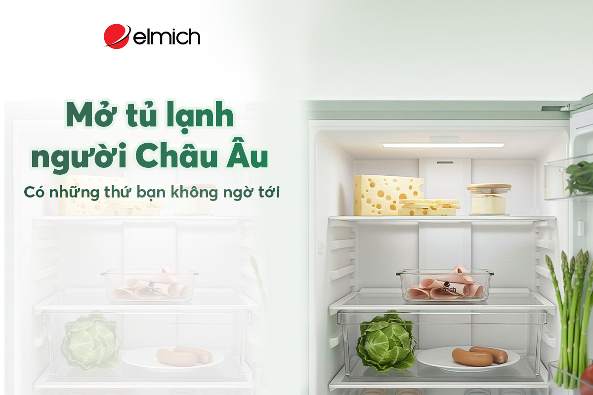 Mở tủ lạnh người Châu Âu – Có những thứ bạn không ngờ tới!
