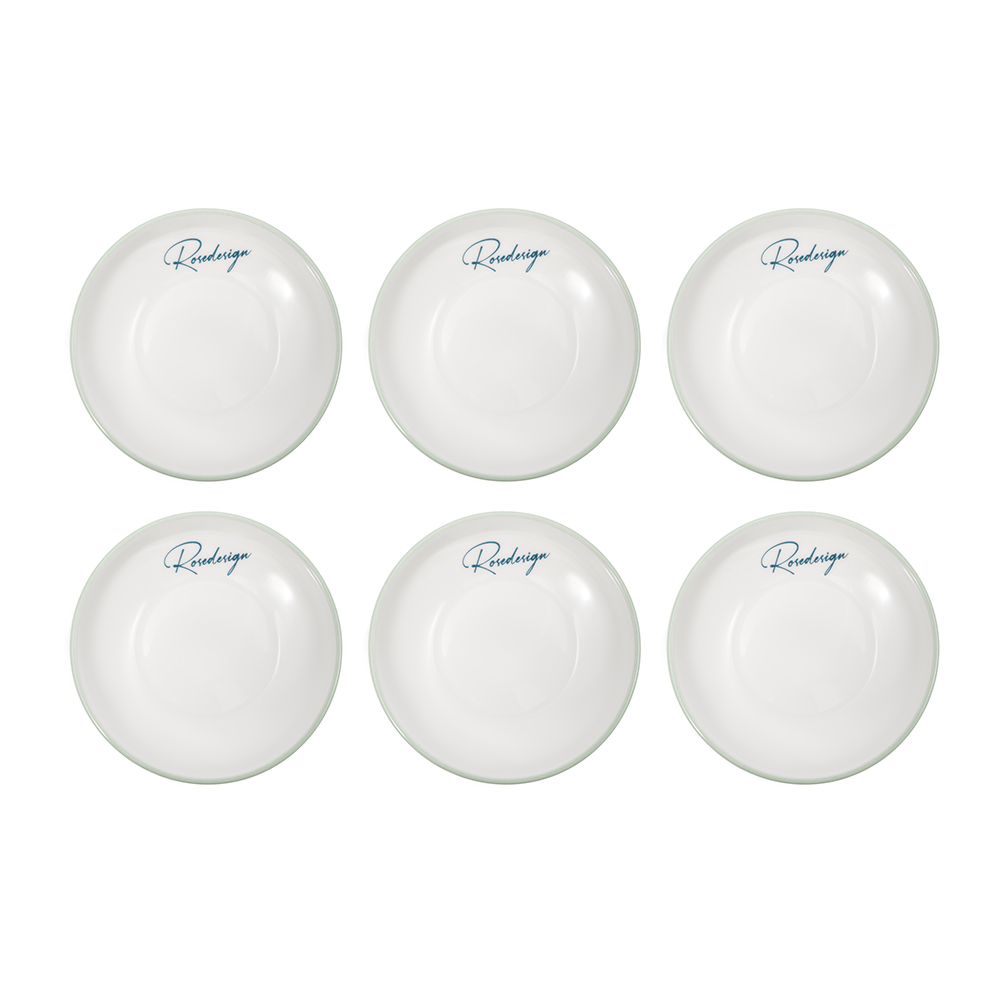 Bộ 6 đĩa chấm tròn Elmich RoseDesign EL0261PG