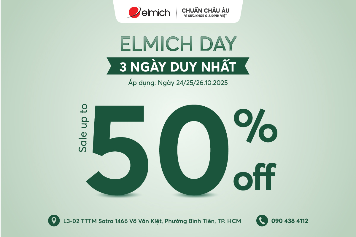 [ELMICH DAY] DUY NHẤT 3 NGÀY – SALE SỐC TOÀN BỘ SẢN PHẨM