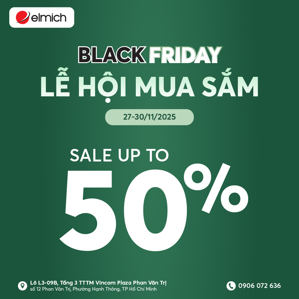 Ctkm Elmich Day LỄ HỘi Mua SẮm DỊp Black Friday 1000 X 1000