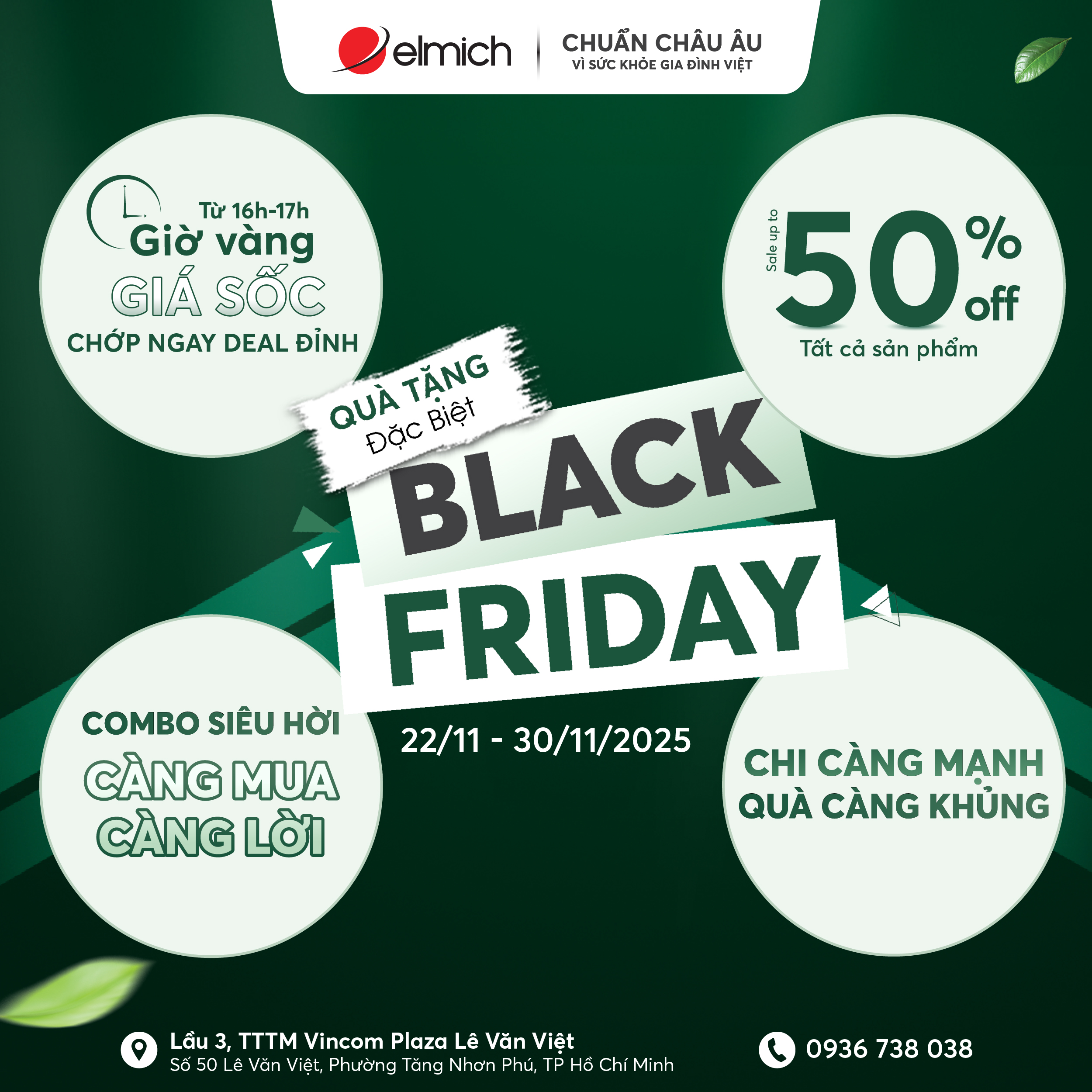 Showroom Lê Văn Việt Black Friday 1200x1200