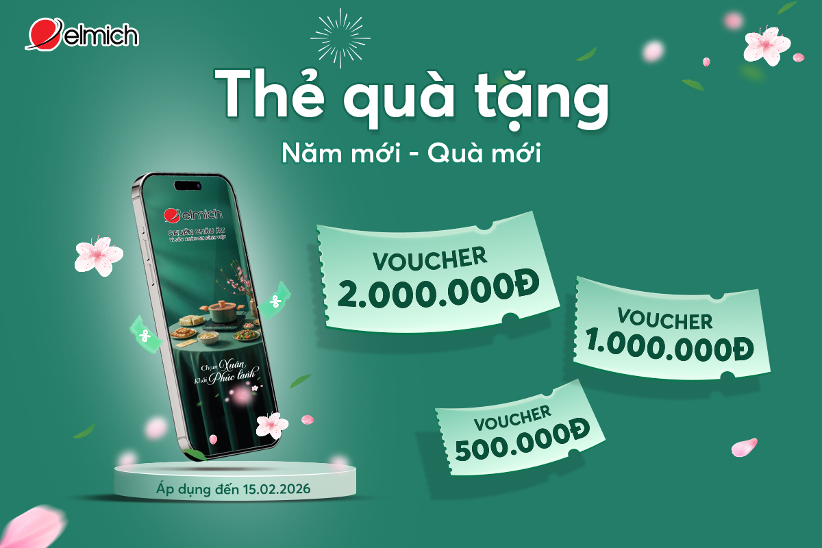THẺ QUÀ TẶNG ELMICH – VẠN LỰA CHỌN CHUẨN CHÂU ÂU