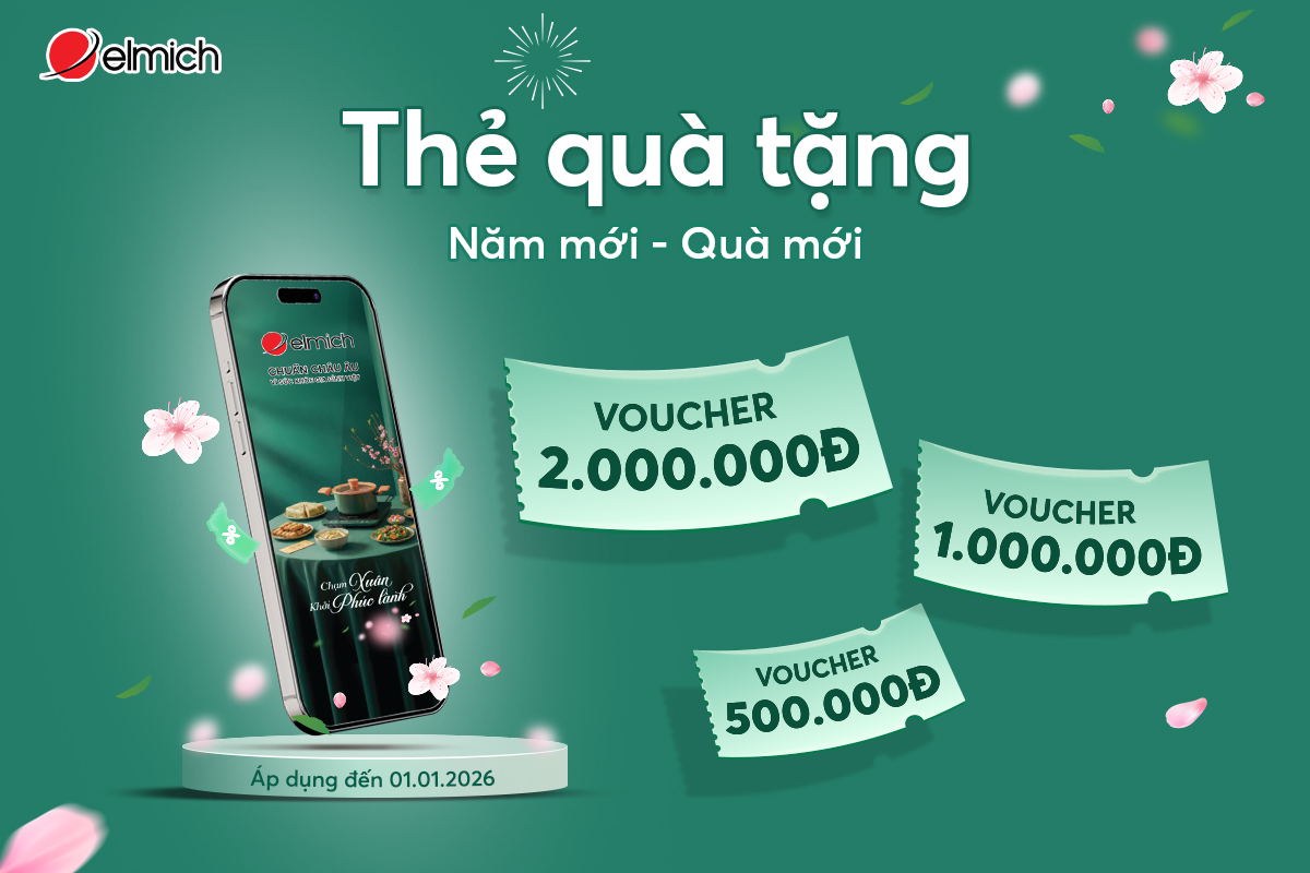 THẺ QUÀ TẶNG ELMICH – VẠN LỰA CHỌN CHUẨN CHÂU ÂU