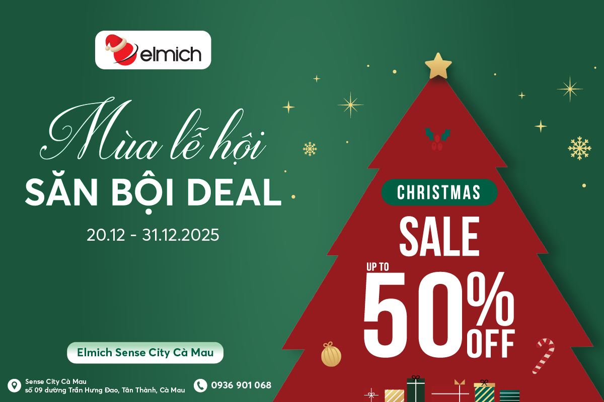 [ELMICH x SENSE CITY CÀ MAU] ĐÓN MÙA LỄ HỘI – GHÉ SĂN BỘI DEAL