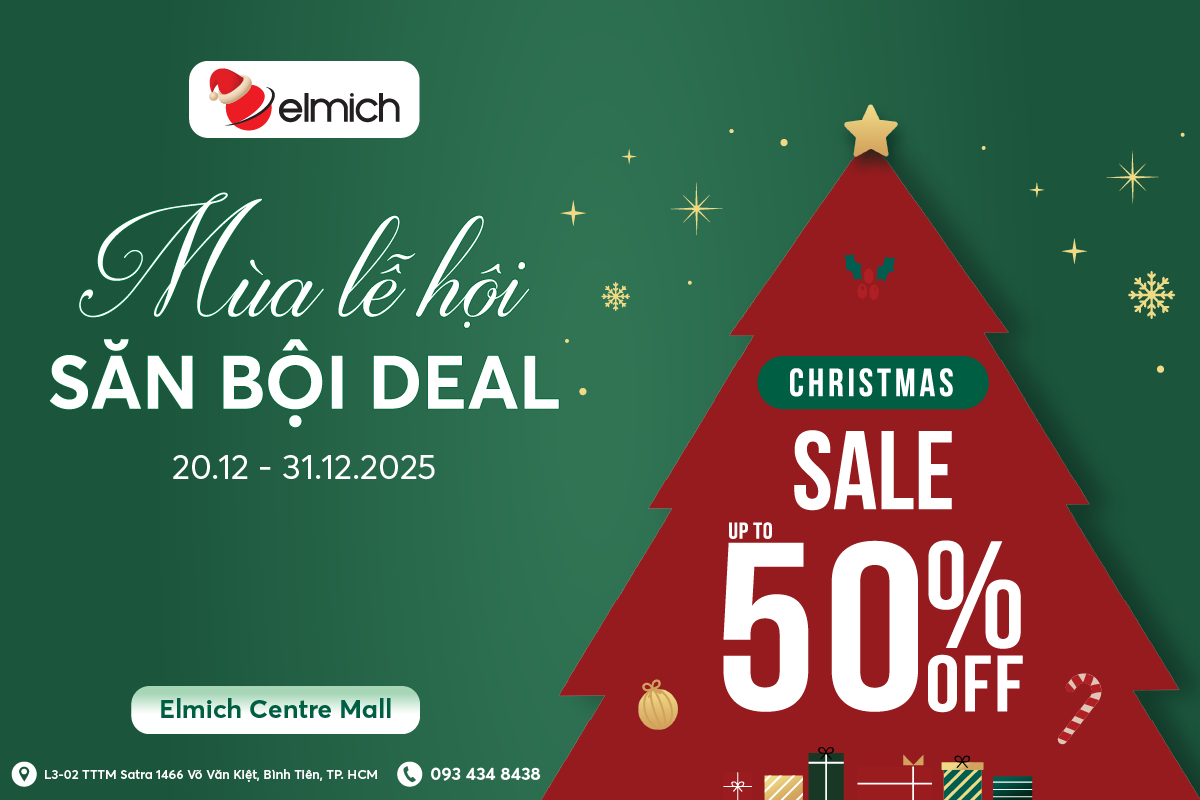 [ELMICH x CENTRE MALL] ĐÓN MÙA LỄ HỘI – GHÉ SĂN BỘI DEAL