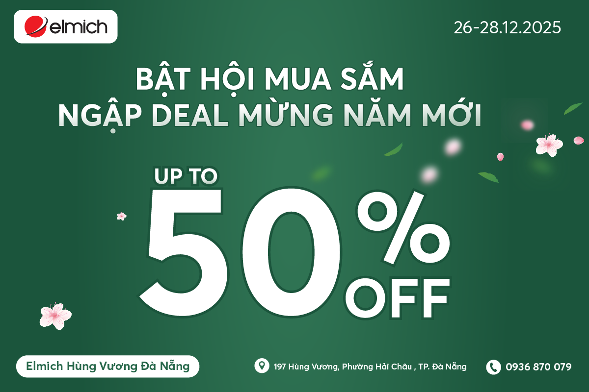 [ELMICH HÙNG VƯƠNG ĐÀ NẴNG] BẬT HỘI MUA SẮM – NGẬP DEAL MỪNG NĂM MỚI