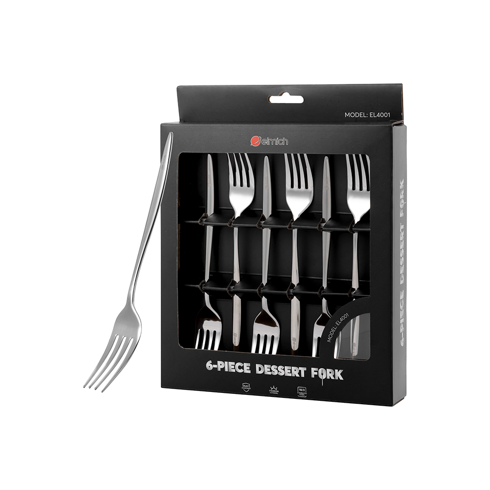 Bộ dĩa tráng miệng 6 chiếc Elmich EL4001